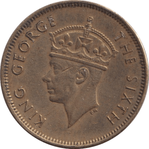 1949 10 CENTS HONG-KONG - WORLD COINS - Cambridgeshire Coins