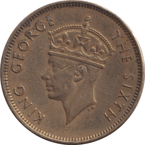1949 10 CENTS HONG-KONG - WORLD COINS - Cambridgeshire Coins