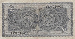 1949 2 1/2 GULDEN BANKNOTE NETHERLANDS ( REF 277 ) - World Banknotes - Cambridgeshire Coins