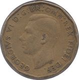 1949 BRASS THREEPENCE ( VF ) 9 - Threepence - Cambridgeshire Coins