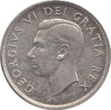 1949 CANADA SILVER ONE DOLLAR 9 - WORLD SILVER COINS - Cambridgeshire Coins