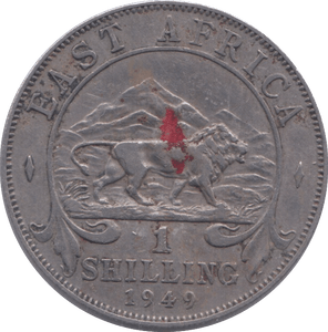 1949 EAST AFRICA ONE SHILLING - WORLD COINS - Cambridgeshire Coins