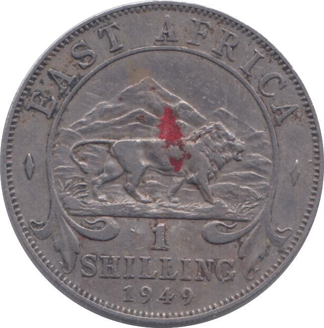 1949 EAST AFRICA ONE SHILLING - WORLD COINS - Cambridgeshire Coins