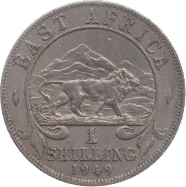 1949 EAST AFRICA ONE SHILLING - WORLD COINS - Cambridgeshire Coins