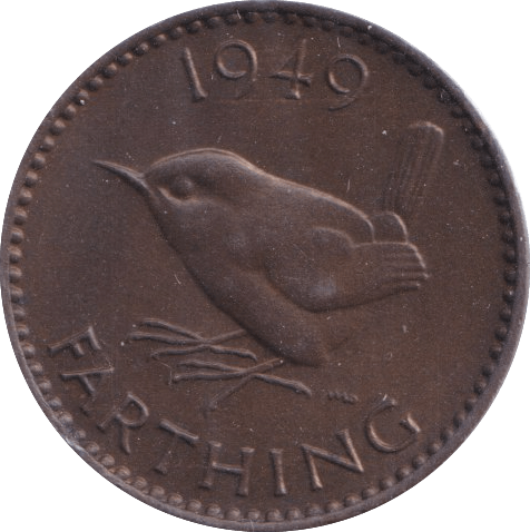 1949 FARTHING ( UNC ) - Farthing - Cambridgeshire Coins