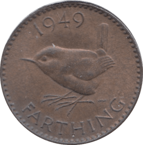 1949 FARTHING ( UNC ) - Farthing - Cambridgeshire Coins