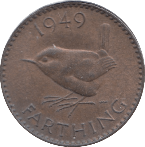 1949 FARTHING ( UNC ) - Farthing - Cambridgeshire Coins
