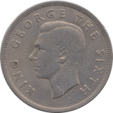 1949 HALF CROWN NEW ZEALAND - WORLD COINS - Cambridgeshire Coins