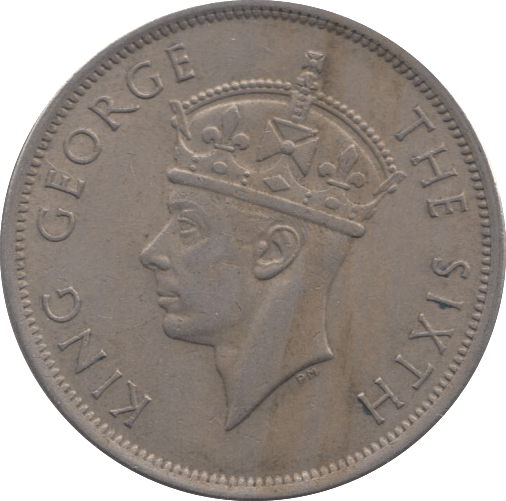 1949 HALF CROWN SOUTHERN RHODESIA - WORLD COINS - Cambridgeshire Coins