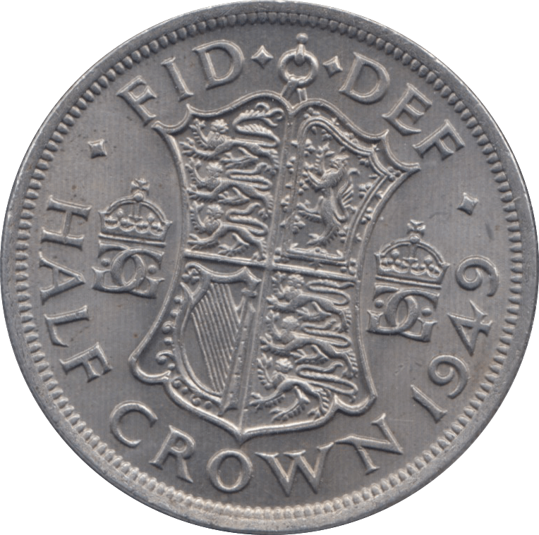 1949 HALFCROWN ( BU ) - Halfcrown - Cambridgeshire Coins