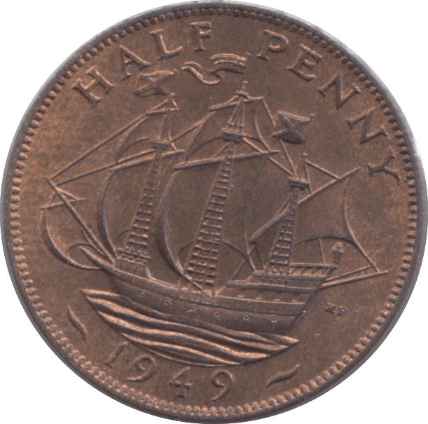 1949 HALFPENNY ( BU ) - Halfpenny - Cambridgeshire Coins