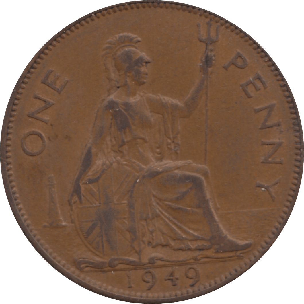 1949 PENNY 1 ( GVF ) 1 - Penny - Cambridgeshire Coins