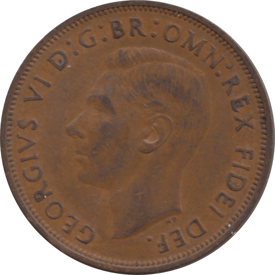 1949 PENNY 1 ( GVF ) 1 - Penny - Cambridgeshire Coins