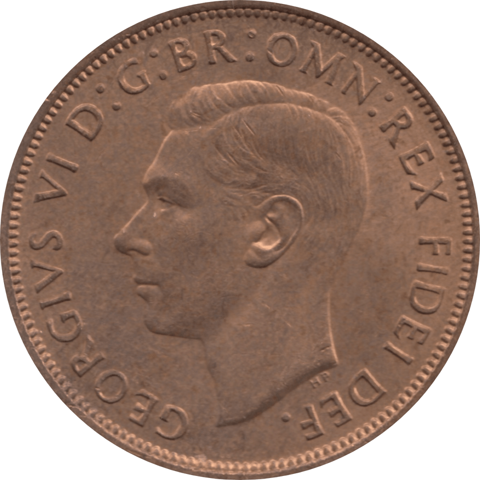 1949 PENNY 1 ( UNC ) 94 - Penny - Cambridgeshire Coins