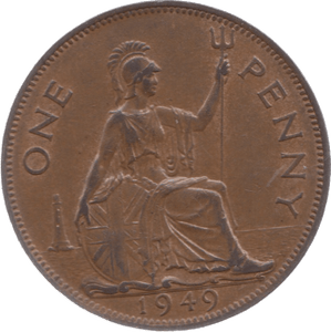 1949 PENNY 2 ( AUNC ) - Penny - Cambridgeshire Coins
