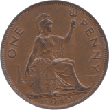 1949 PENNY 2 ( AUNC ) - Penny - Cambridgeshire Coins