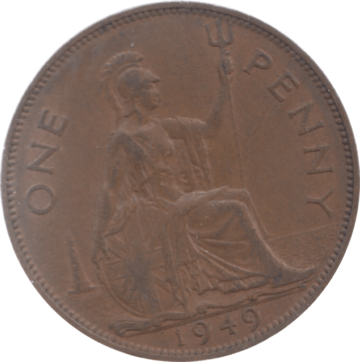 1949 PENNY ( AUNC ) 5 - Penny - Cambridgeshire Coins