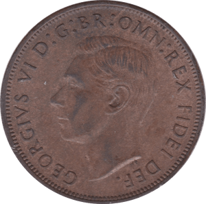 1949 PENNY ( AUNC ) B - Penny - Cambridgeshire Coins