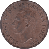 1949 PENNY ( AUNC ) B - Penny - Cambridgeshire Coins