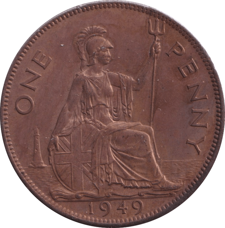 1949 PENNY ( AUNC ) - PENNY - Cambridgeshire Coins