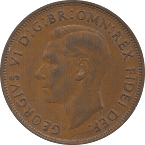 1949 PENNY ( EF ) 7 - Penny - Cambridgeshire Coins
