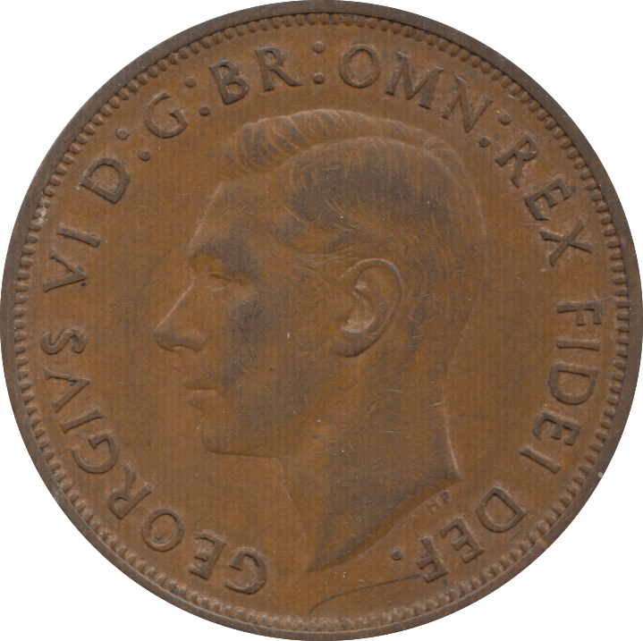 1949 PENNY ( EF ) 7 - Penny - Cambridgeshire Coins