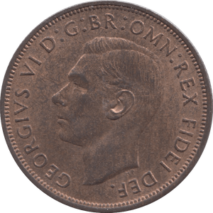 1949 PENNY ( UNC ) 10 - Penny - Cambridgeshire Coins