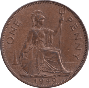 1949 PENNY ( UNC ) - Penny - Cambridgeshire Coins