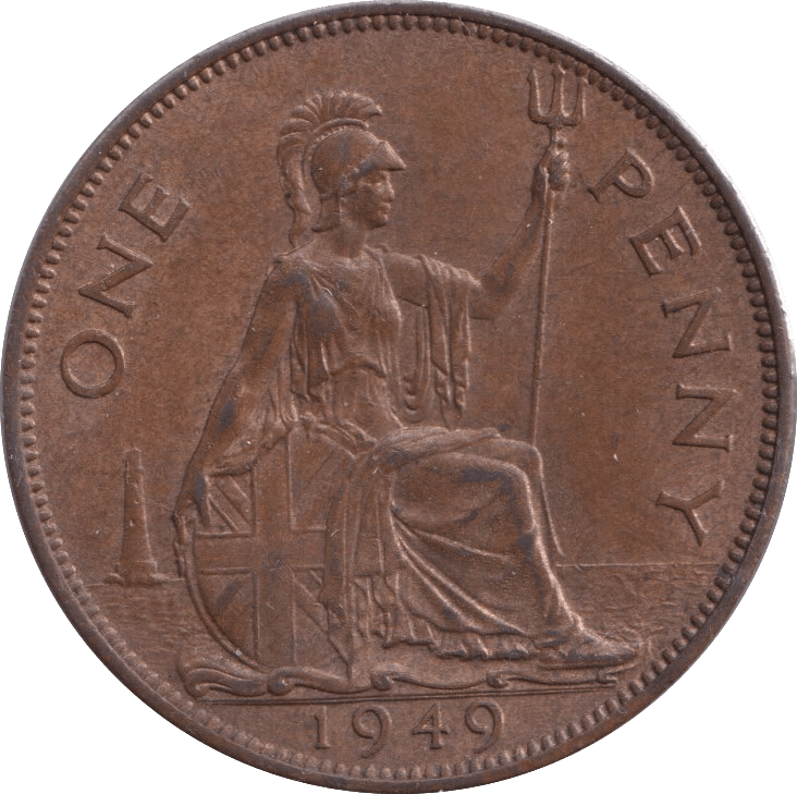 1949 PENNY ( UNC ) - Penny - Cambridgeshire Coins