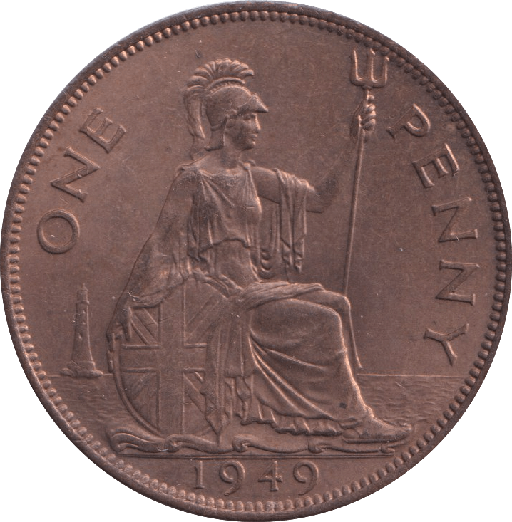 1949 PENNY ( UNC ) - PENNY - Cambridgeshire Coins
