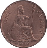 1949 PENNY ( UNC ) - PENNY - Cambridgeshire Coins
