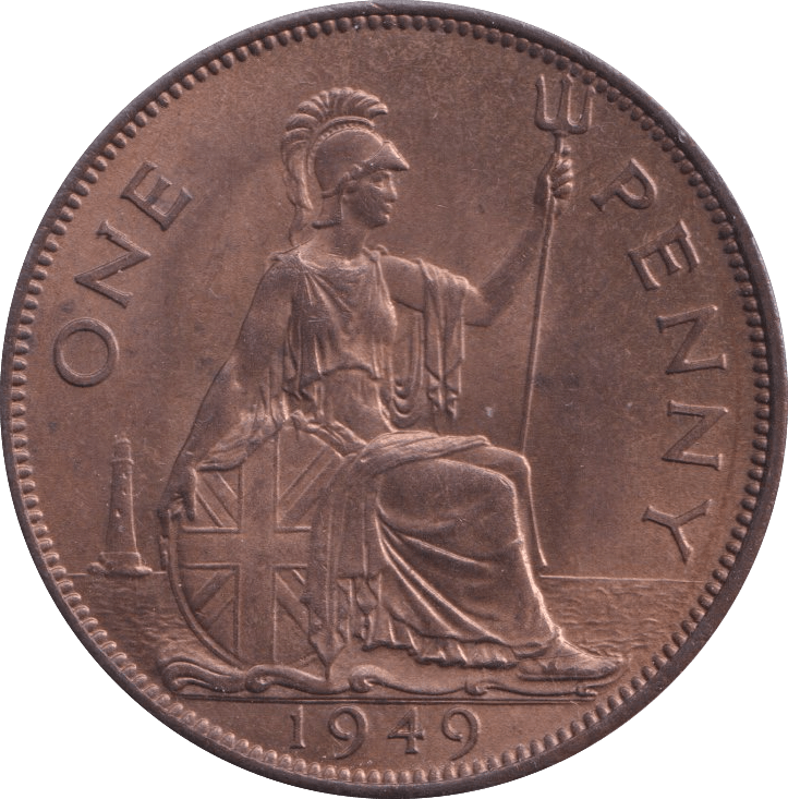 1949 PENNY ( UNC ) - Penny - Cambridgeshire Coins