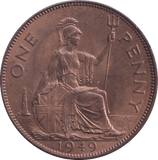1949 PENNY ( UNC ) - Penny - Cambridgeshire Coins