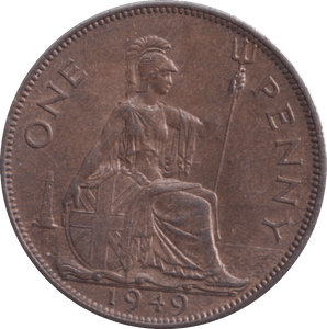 1949 PENNY ( UNC ) - Penny - Cambridgeshire Coins