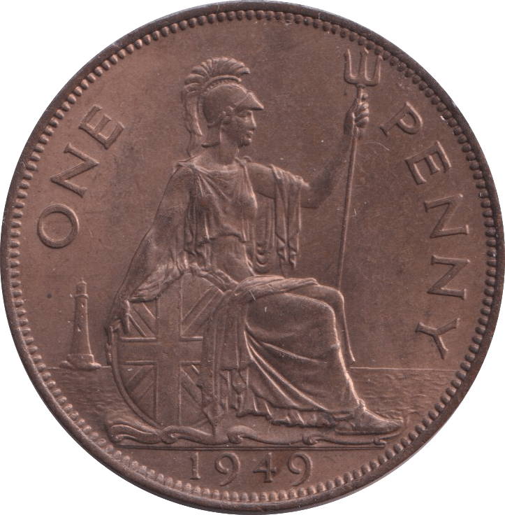 1949 PENNY ( UNC ) - PENNY - Cambridgeshire Coins