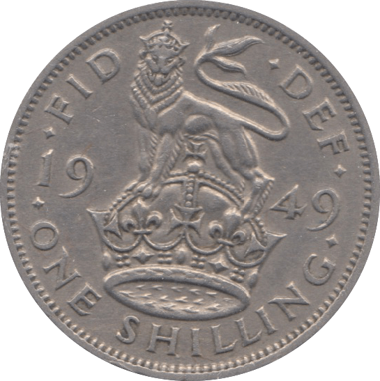 1949 SHILLING ( F ) - Shilling - Cambridgeshire Coins