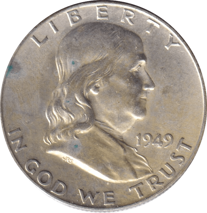 1949 SILVER HALF DOLLAR USA - Cambridgeshire Coins
