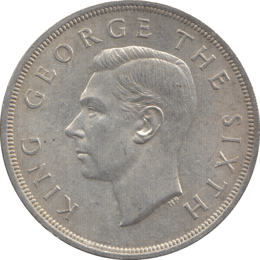 1949 SILVER ONE CROWN NEW ZEALAND - WORLD SILVER COINS - Cambridgeshire Coins