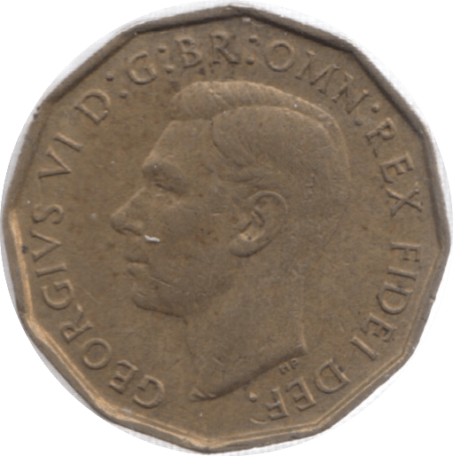 1949 THREEPENCE ( AUNC ) - Threepence - Cambridgeshire Coins