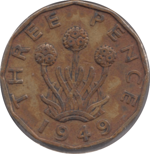 1949 THREEPENCE ( FAIR ) 13 - Threepence - Cambridgeshire Coins