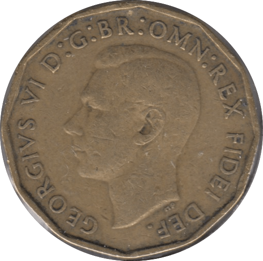 1949 THREEPENCE ( FINE ) 11 - Cambridgeshire Coins