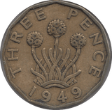 1949 THREEPENCE ( GF ) 3 - Threepence - Cambridgeshire Coins