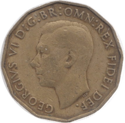 1949 THREEPENCE ( GF ) REF 1 - Threepence - Cambridgeshire Coins