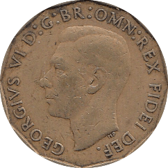 1949 THREEPENCE ( GVF ) A - Threepence - Cambridgeshire Coins
