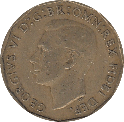 1949 THREEPENCE ( GVF ) B - Threepence - Cambridgeshire Coins