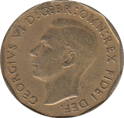 1949 THREEPENCE ( GVF ) - Threepence - Cambridgeshire Coins