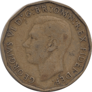 1949 THREEPENCE ( VF ) 1B - Threepence - Cambridgeshire Coins