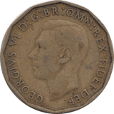 1949 THREEPENCE ( VF ) 1B - Threepence - Cambridgeshire Coins