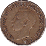 1949 THREEPENCE (VF) BRASS - Threepence - Cambridgeshire Coins