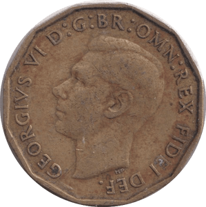 1949 THREEPENCE ( VF ) - Threepence - Cambridgeshire Coins